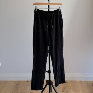 Lululemon Women's On The Fly Pant Full Length Black Size 4 Luxtreme Fabric